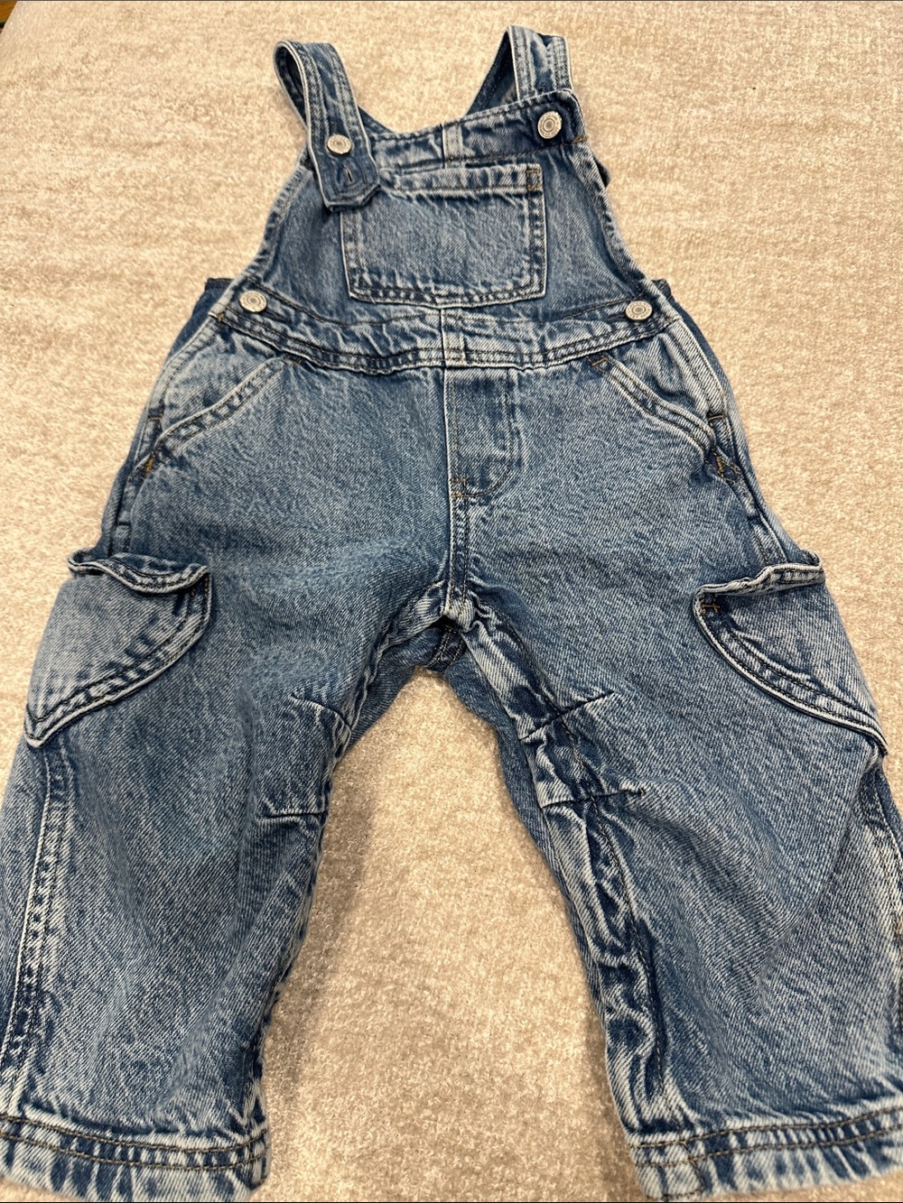 GAP Denim Blue Kids Overalls